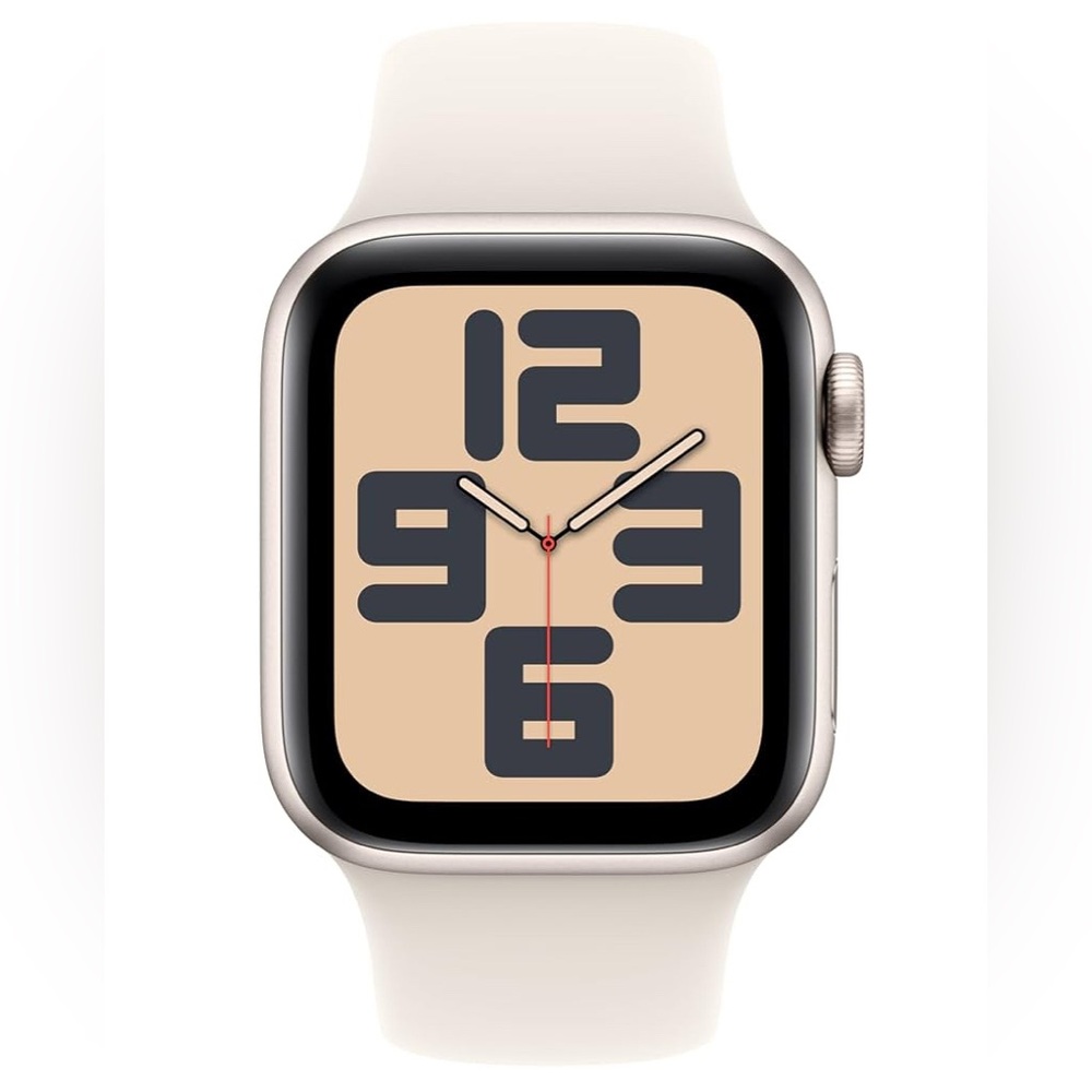 Apple Watch SE (2nd Gen) [GPS + Cellular 40mm] Smartwatch, Starlight Aluminium